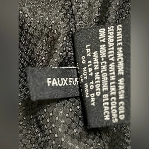 Dale Dressin Brown Zebra Print Faux Fur Cozy Comfy Coat Size Large - Picture 10 of 13